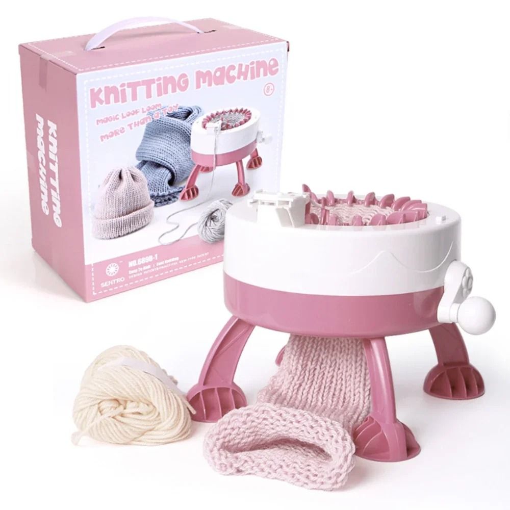 Rotary Knitting Board Kit With 22 Stitch Rotary Loom 7