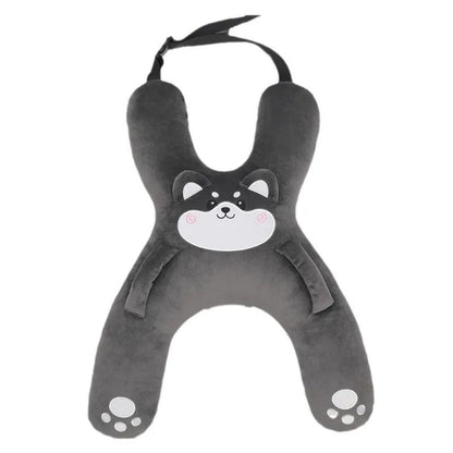 Kids Car Neck Pillow With Seat Belt Safety For Comfortable Sleep 3