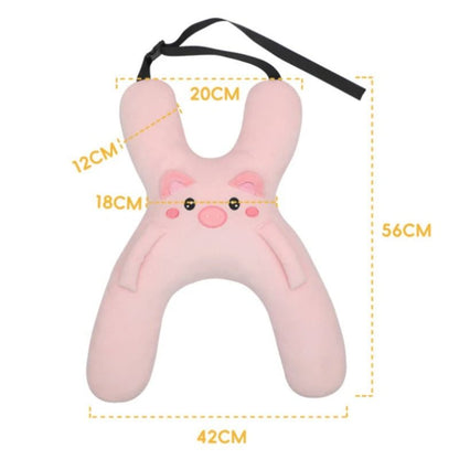 Kids Car Neck Pillow With Seat Belt Safety For Comfortable Sleep 5