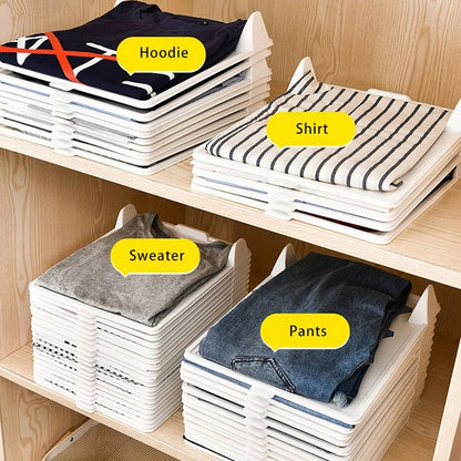 Layered Folding Clothes Organizer Board for T-Shirts and Pants