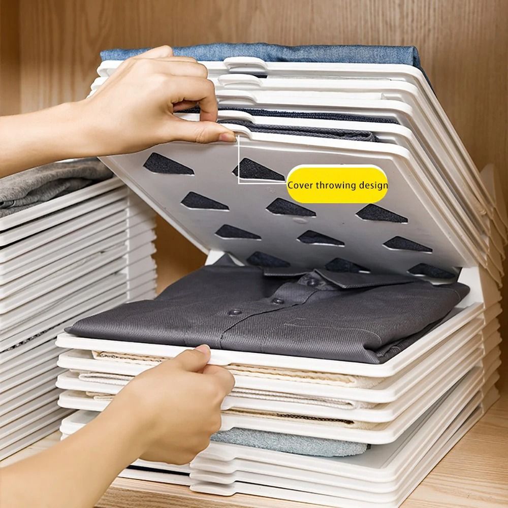 Layered Folding Clothes Organizer Board For TShirts And Pants 2