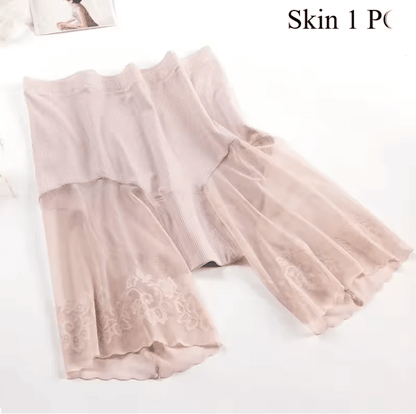 Womens Ice Silk Safety Shorts Anti Chafing Under Skirt Panties 2