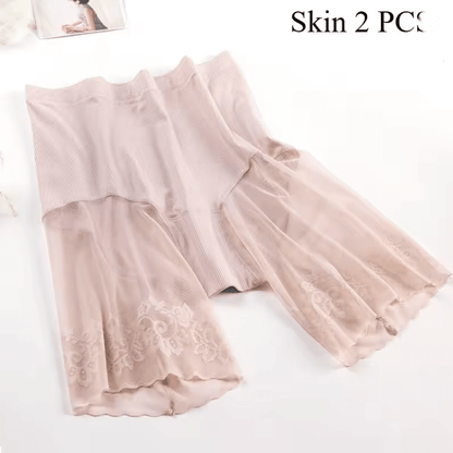 Womens Ice Silk Safety Shorts Anti Chafing Under Skirt Panties 4