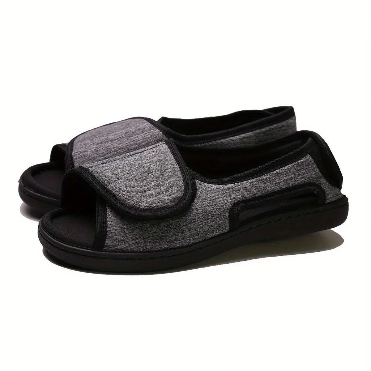 Wide Magic Tape Shoes Comfortable Slippers For Wide Swollen Feet 2