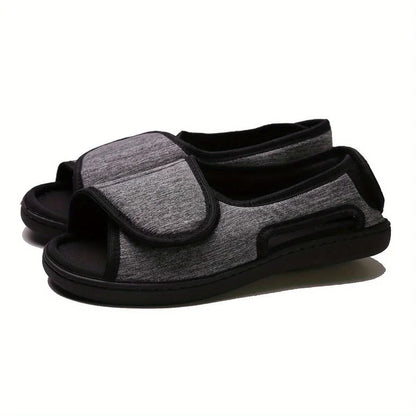 Wide Magic Tape Shoes Comfortable Slippers For Wide Swollen Feet 2