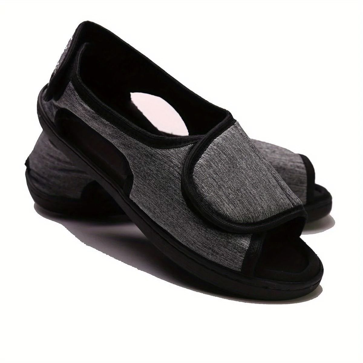 Wide Magic Tape Shoes Comfortable Slippers For Wide Swollen Feet 5