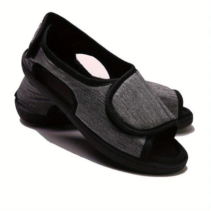 Wide Magic Tape Shoes Comfortable Slippers For Wide Swollen Feet 5