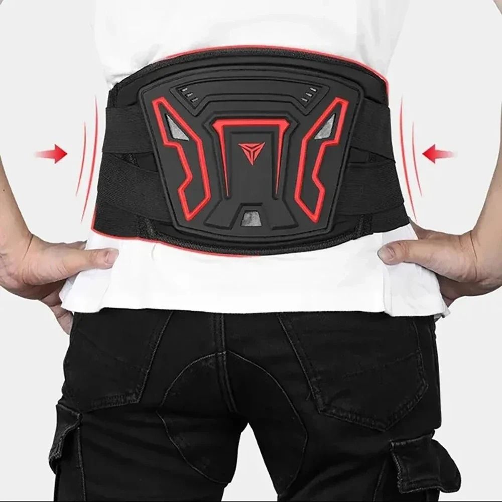 Adjustable Motorcycle Waist Protector Breathable Motocross Guard Cycling Belt 3