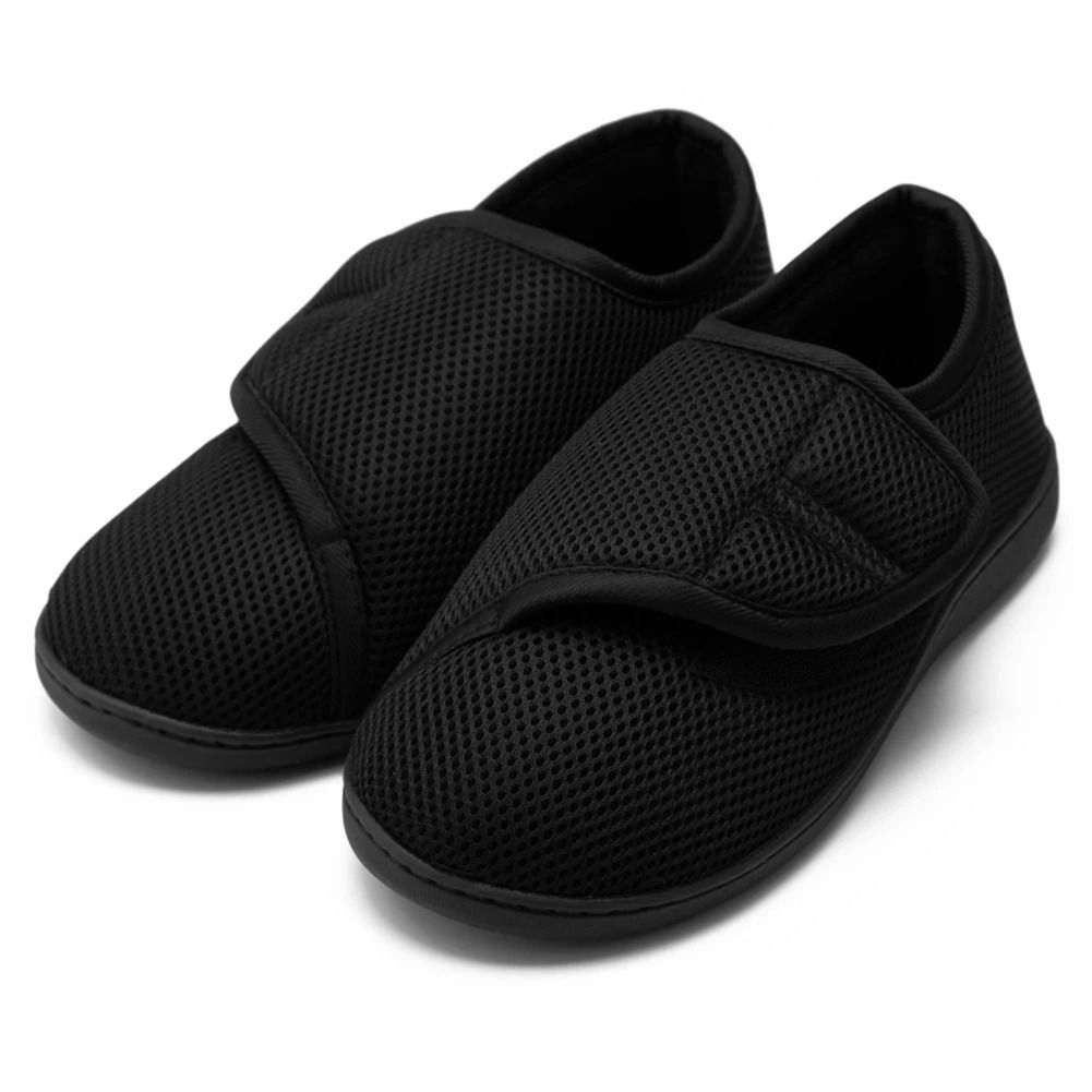 Adjustable Elderly Slippers Open Toe Sandals For Swollen Feet 8