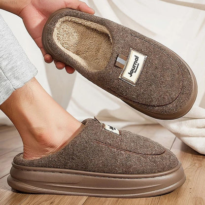 Plush Memory Foam House Slippers Warm Winter Indoor NonSlip Slippers For Men And Women 1