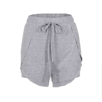 Womens High Waisted Casual Shorts  Summer Beach Yoga Pants With AntiExposure Undergarment Layer 2
