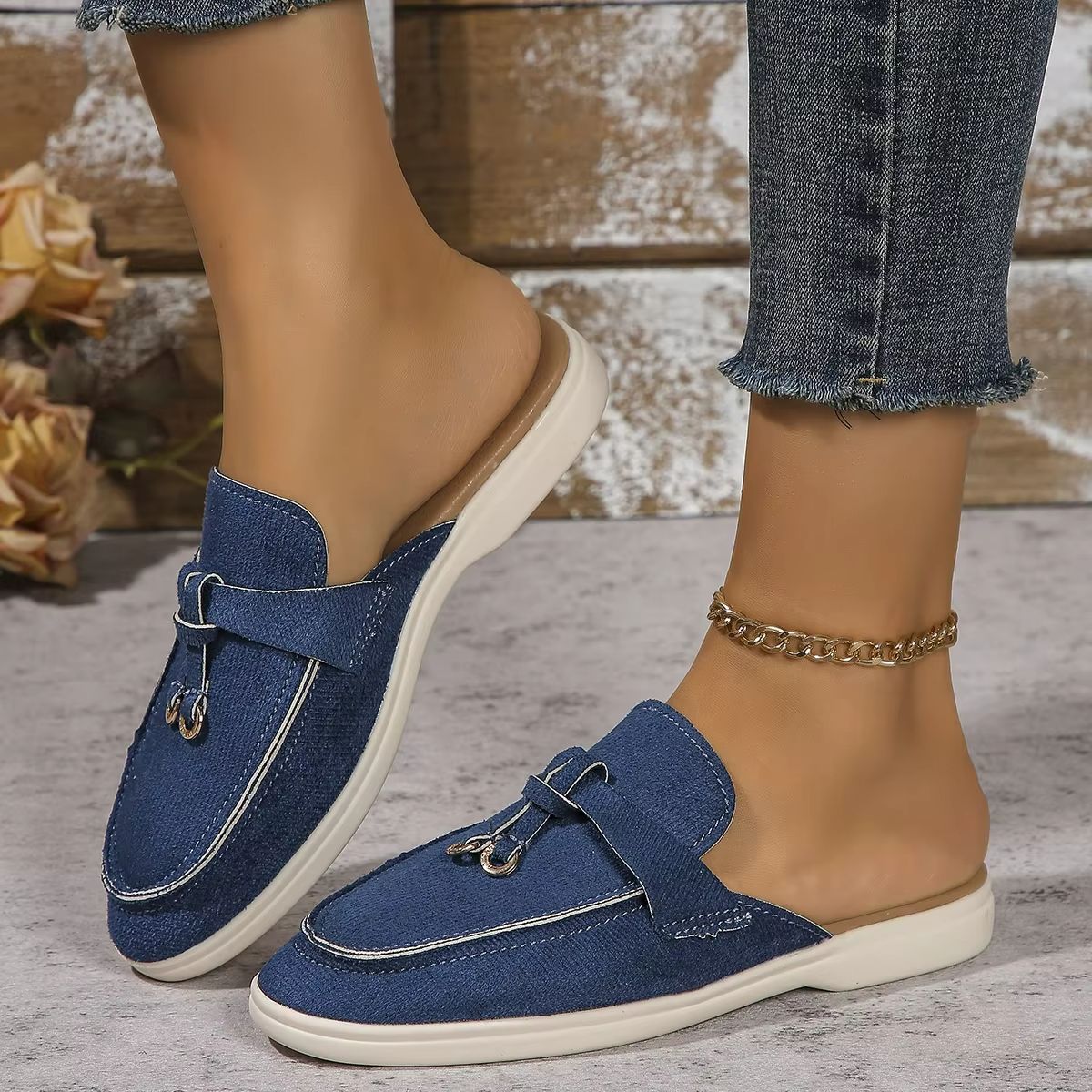 Everyday Ease PlusSize SlipOn Sneakers  Lightweight Vulcanized Mesh Loafers 2