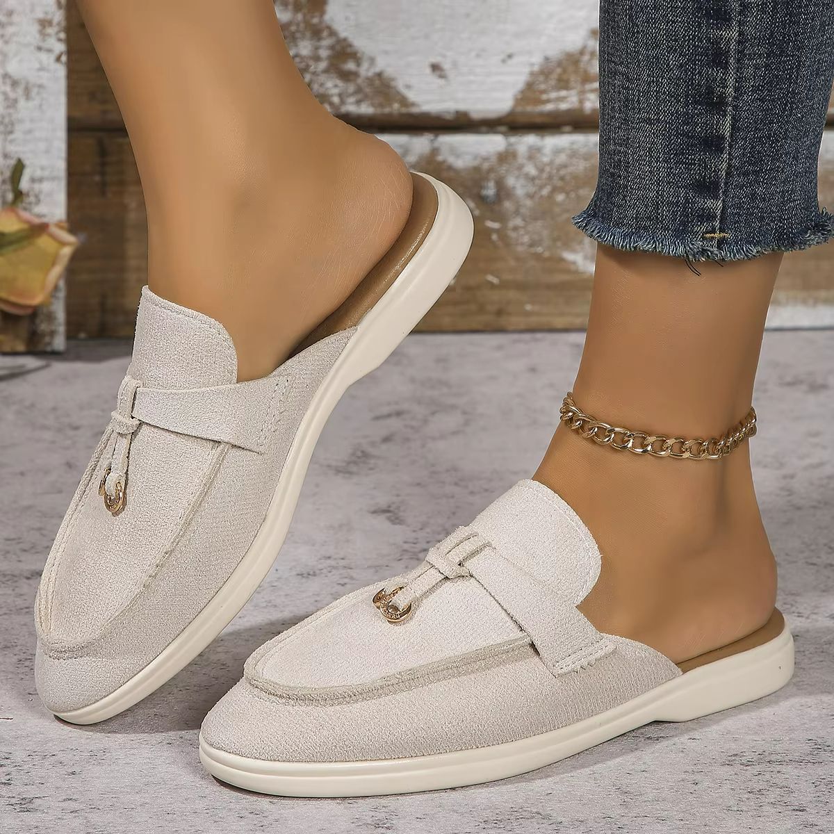 Everyday Ease PlusSize SlipOn Sneakers  Lightweight Vulcanized Mesh Loafers 7