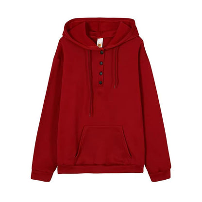 Everyday Ease Oversized Drawstring Hoodie  Comfy Pocketed Pullover 11