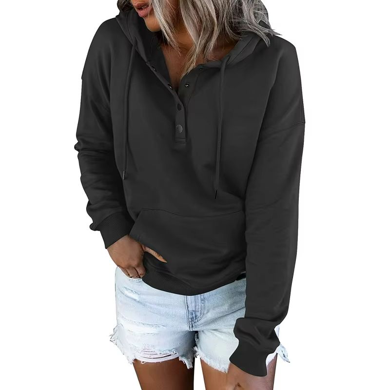 Everyday Ease Oversized Drawstring Hoodie  Comfy Pocketed Pullover 2