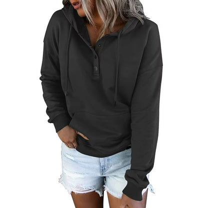 Everyday Ease Oversized Drawstring Hoodie  Comfy Pocketed Pullover 2