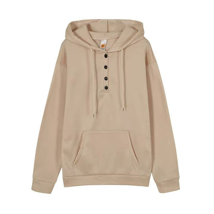 Everyday Ease Oversized Drawstring Hoodie  Comfy Pocketed Pullover 5