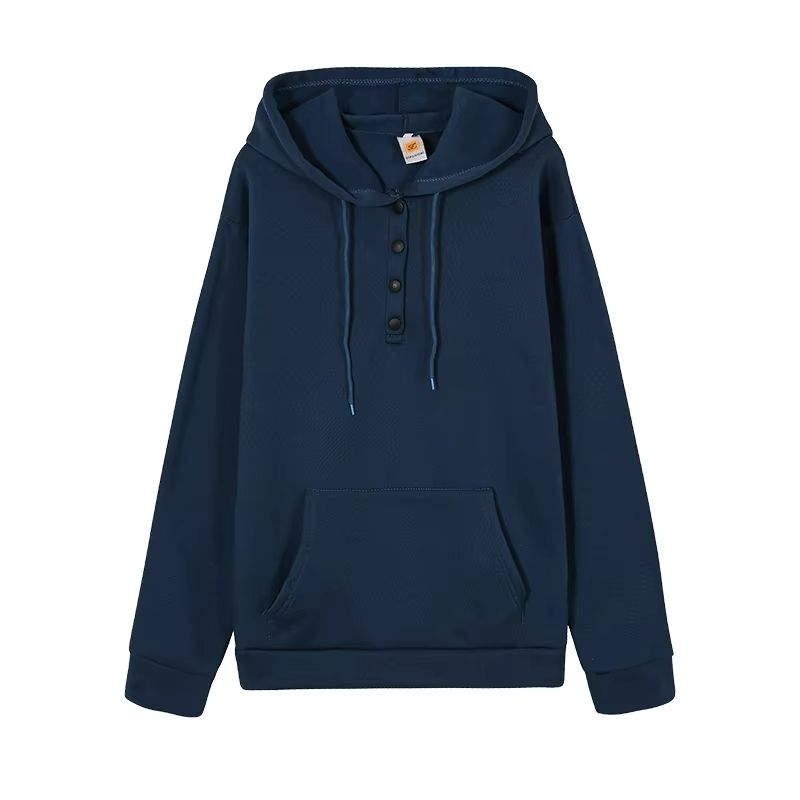 Everyday Ease Oversized Drawstring Hoodie  Comfy Pocketed Pullover 7