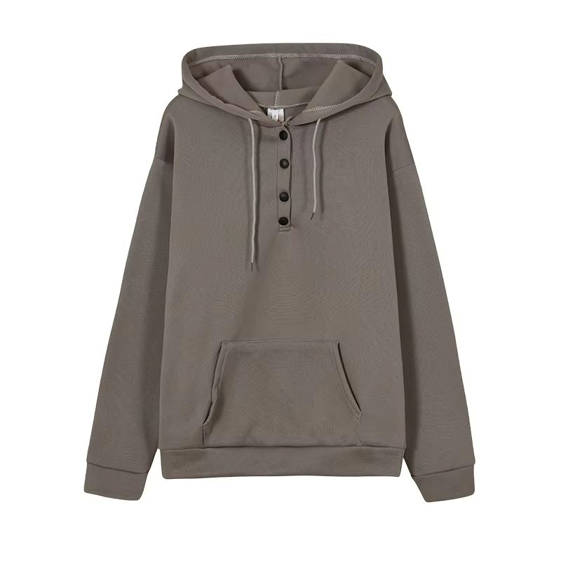Everyday Ease Oversized Drawstring Hoodie  Comfy Pocketed Pullover 8
