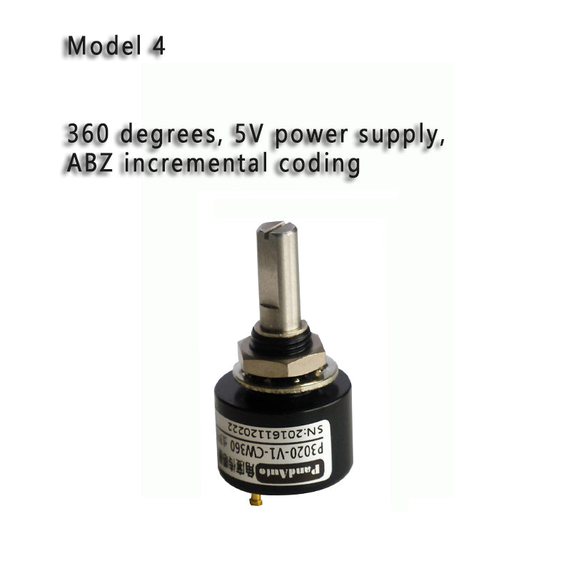 Non-Contact Angle Sensor, 0-360° No Dead Angle Displacement Sensor Digital Potentiometer Replacement