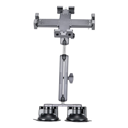 FANAUE Car Tablet Holder Suction Cup Mount, Adjustable Ball Tablet Mount for Vehicle Windshields, Fits RAM Mount Systems