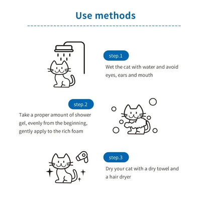 Cat Dog Universal Bath Shampoo Premium Whitening Pet Grooming Shampoo Long Lasting Fragrance And Ge 2
