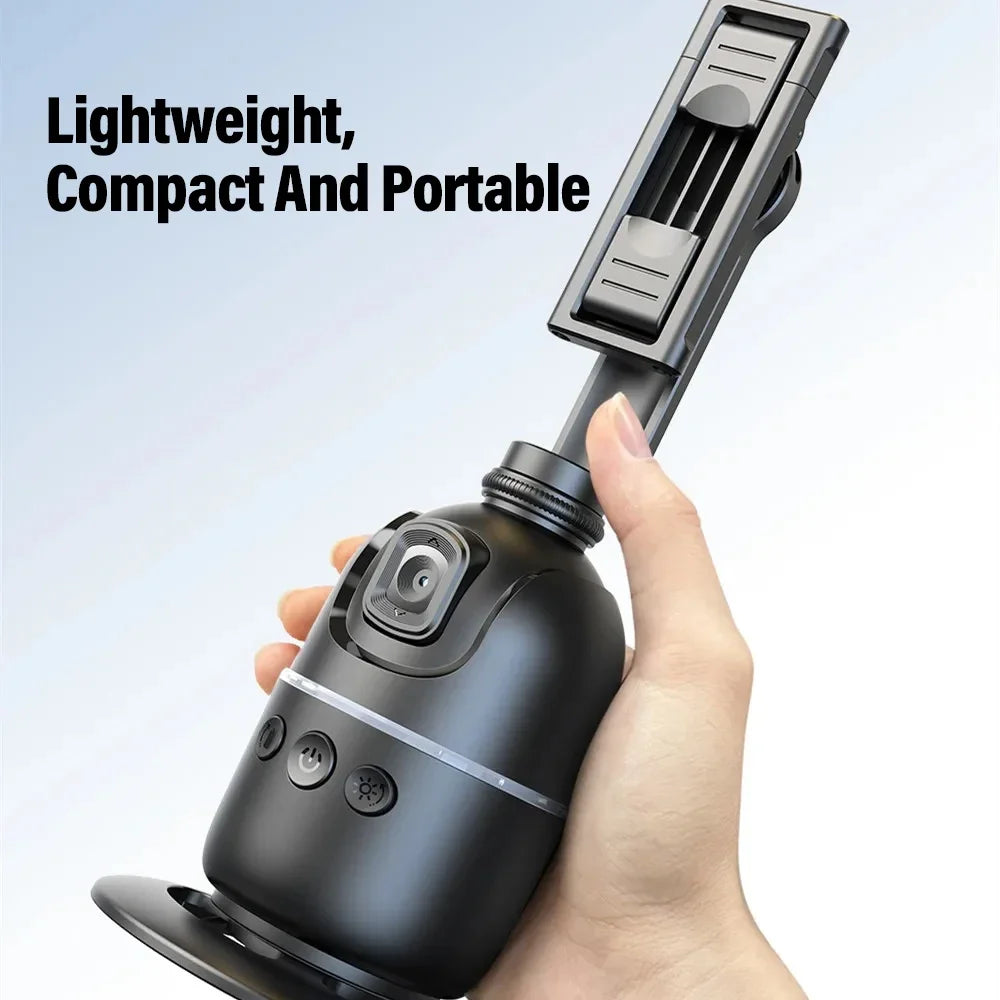 VIKEFON 360 Smart Auto Face Tracking Selfie Stick Tripod With Gimbal Stabilizer  Gesture Control Fo 4
