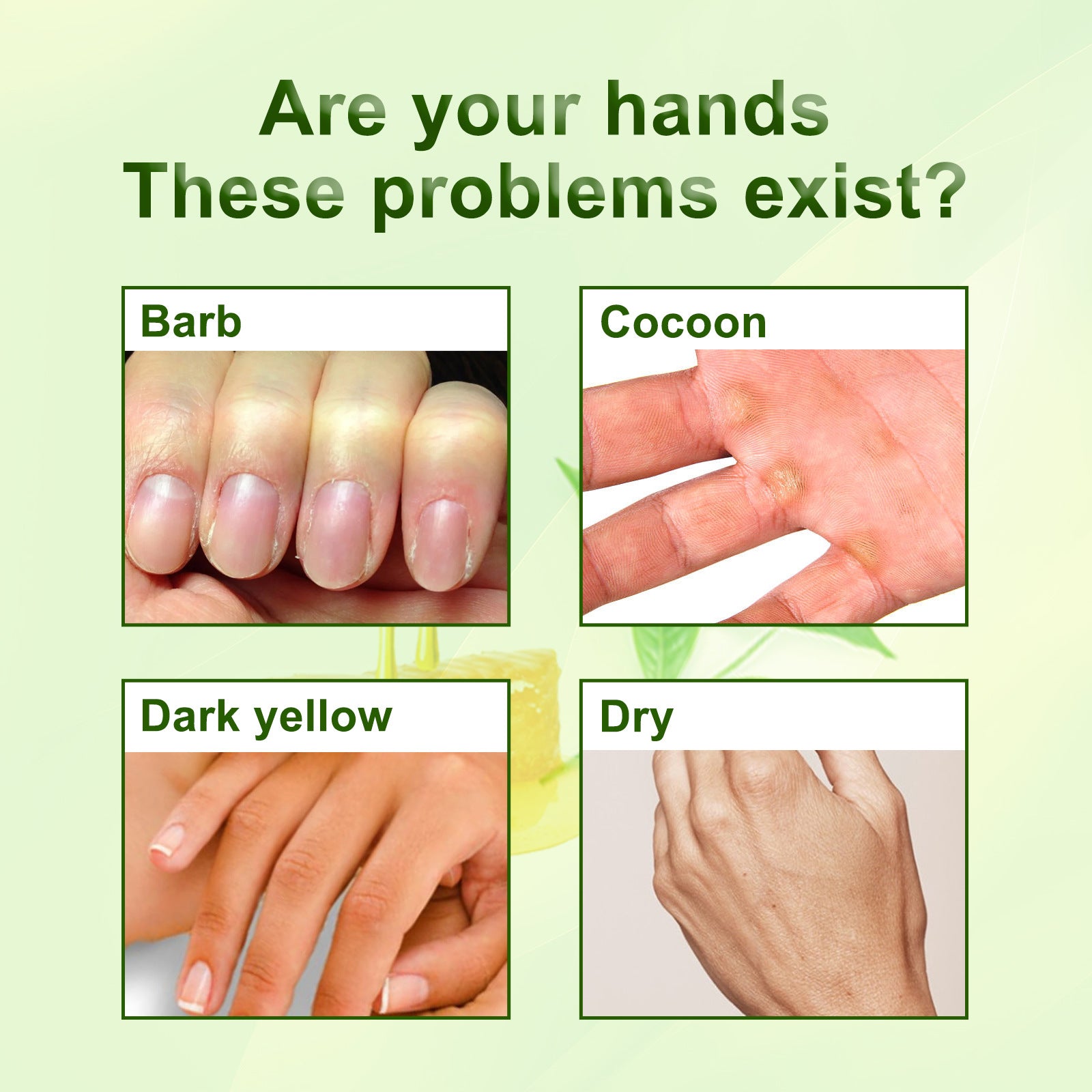 Jaysuing Green Tea Hand Mask Moisturizing Whitening Repair Anti Wrinkle Exfoliating Callus Film Han