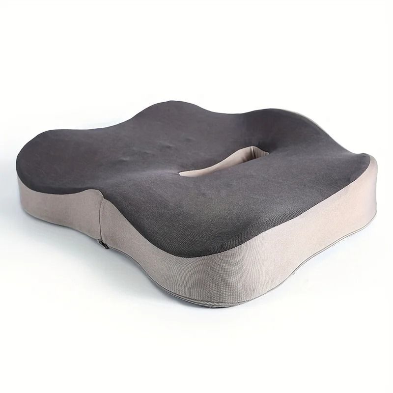 Memory Foam Seat Cushion With Ergonomic Pressure Relief Design 3