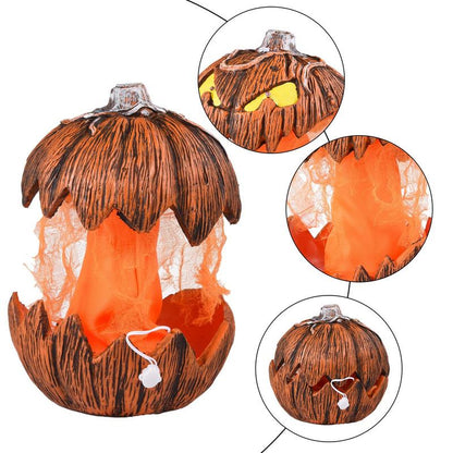 Unique LED Devil Pumpkin Halloween Evil Lantern Flashing Ghost Lighting Festival Lamp Party Decorat 3