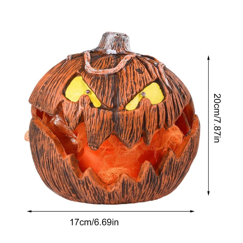 Unique LED Devil Pumpkin Halloween Evil Lantern Flashing Ghost Lighting Festival Lamp Party Decorat 5