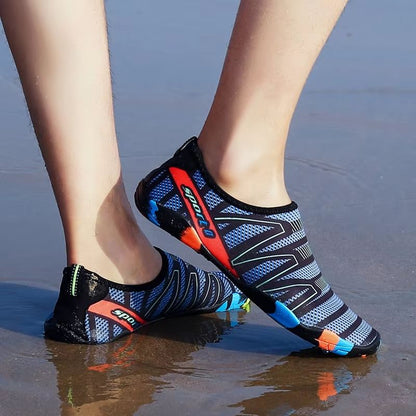 Feslisho QuickDry Water Shoes  Lightweight Unisex Aqua Slippers For Swimming Surfing  Beach Wear 1