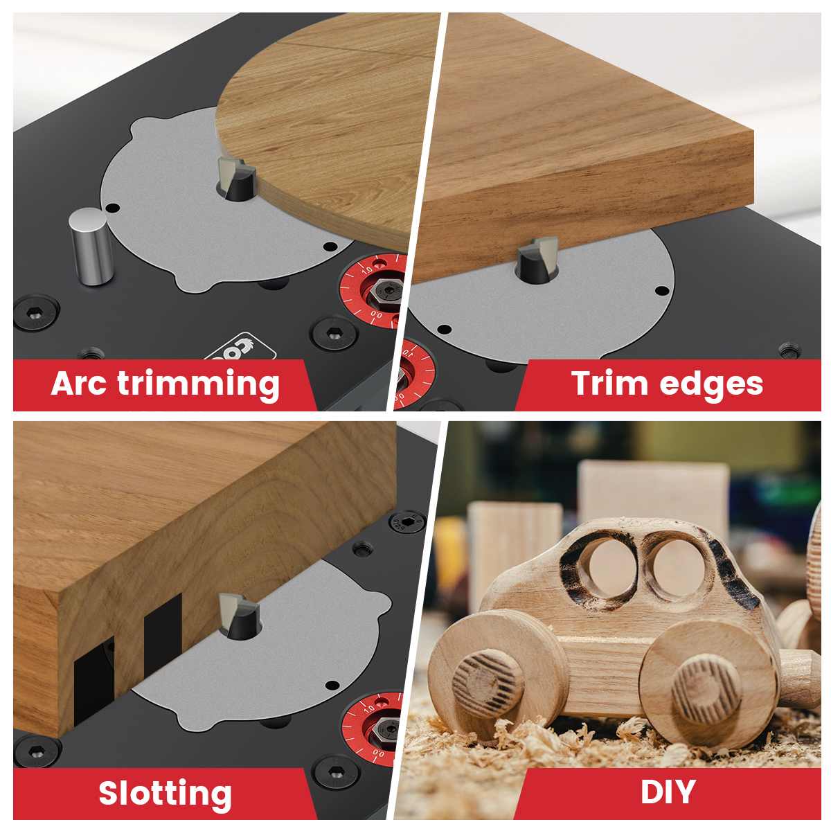 GD7 PRO Router Lift For 65mm69mm Wood Router Precision Woodworking Lift System For Router Table Set 1
