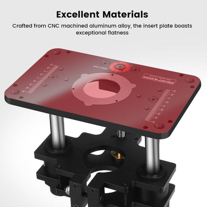 GD7 PRO Router Lift For 65mm69mm Wood Router Precision Woodworking Lift System For Router Table Set 3
