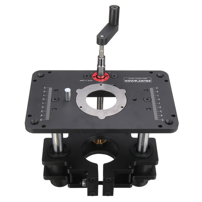 GD7 PRO Router Lift For 65mm69mm Wood Router Precision Woodworking Lift System For Router Table Set 6