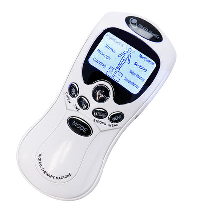 Dual Channel TENS Unit And EMS Muscle Stimulator For Effective Back Pain Relief Muscle Therapy And  1
