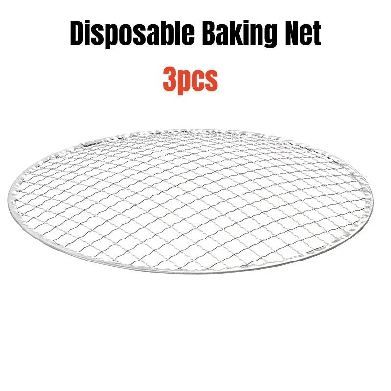 Portable Stainless Steel Korean Charcoal Grill For Outdoor Camping 7