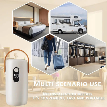 Compact Mini Clothes Dryer With Timed Shutdown For Travel And Small Spaces 4