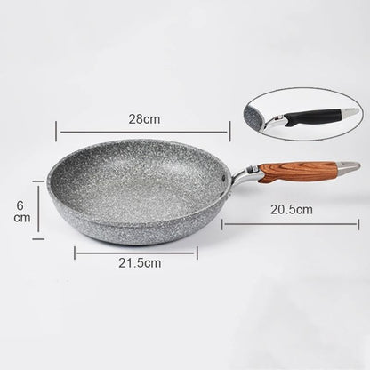 Durable Nonstick Stone Wok Pan With Ceramic Coating For Everyday Cooking 5