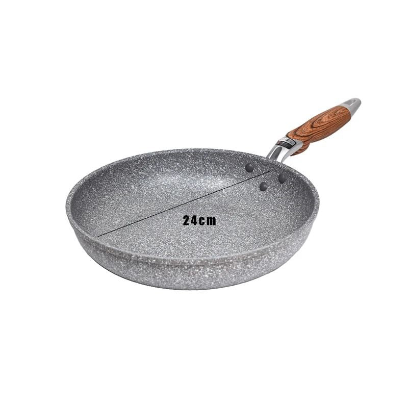Durable Nonstick Stone Wok Pan With Ceramic Coating For Everyday Cooking 7