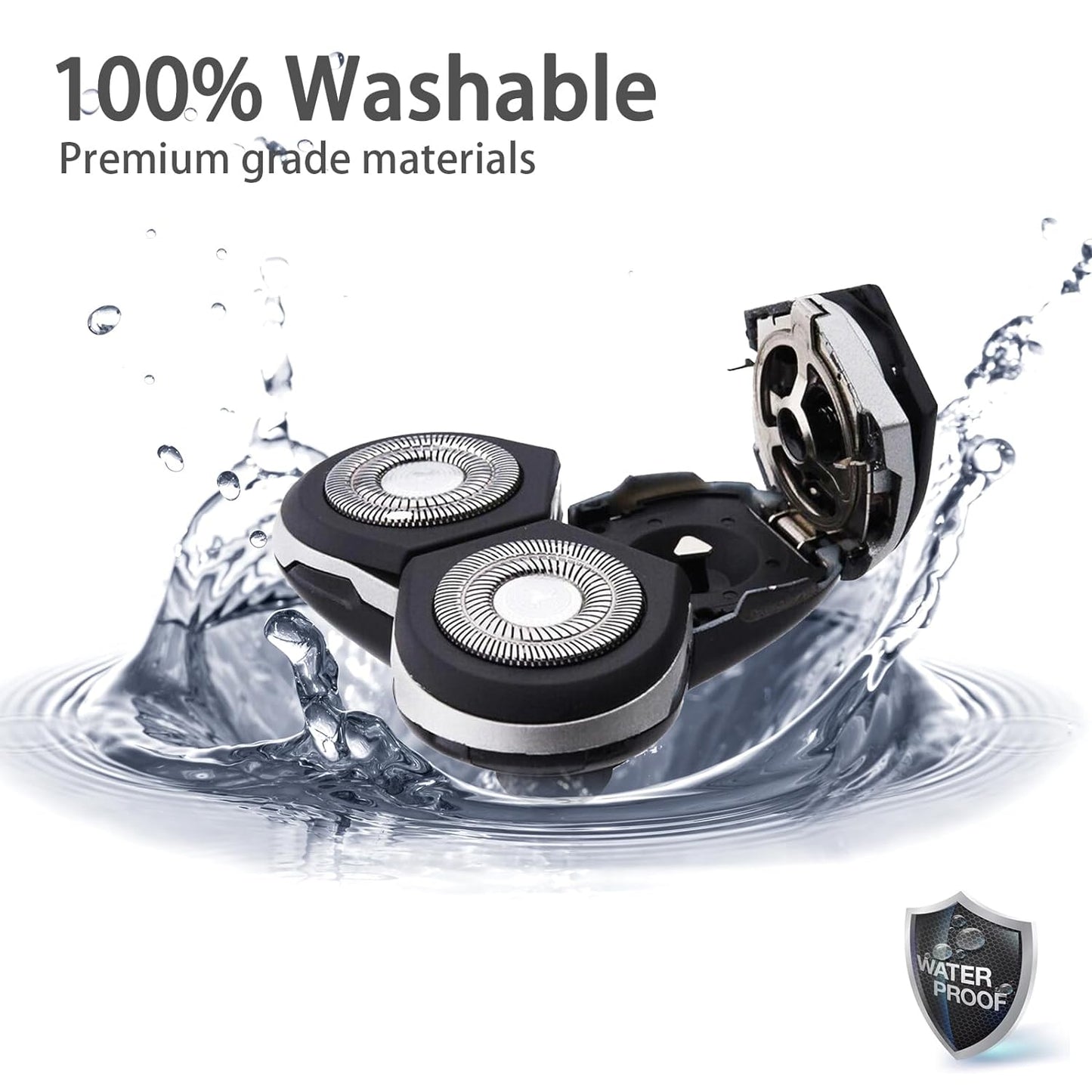 RQ12 Replacement Shaver Head, Compatible with Philips Norelco SensoTouch 3D 1200, RQ10, RQ11 Series ( RQ1250, RQ1260 )