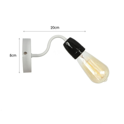 IWHD Colorful Ceramic LED Wall Lamp Nordic Minimalism Wall Sconce For Loft Living Room Bedroom Beds 4