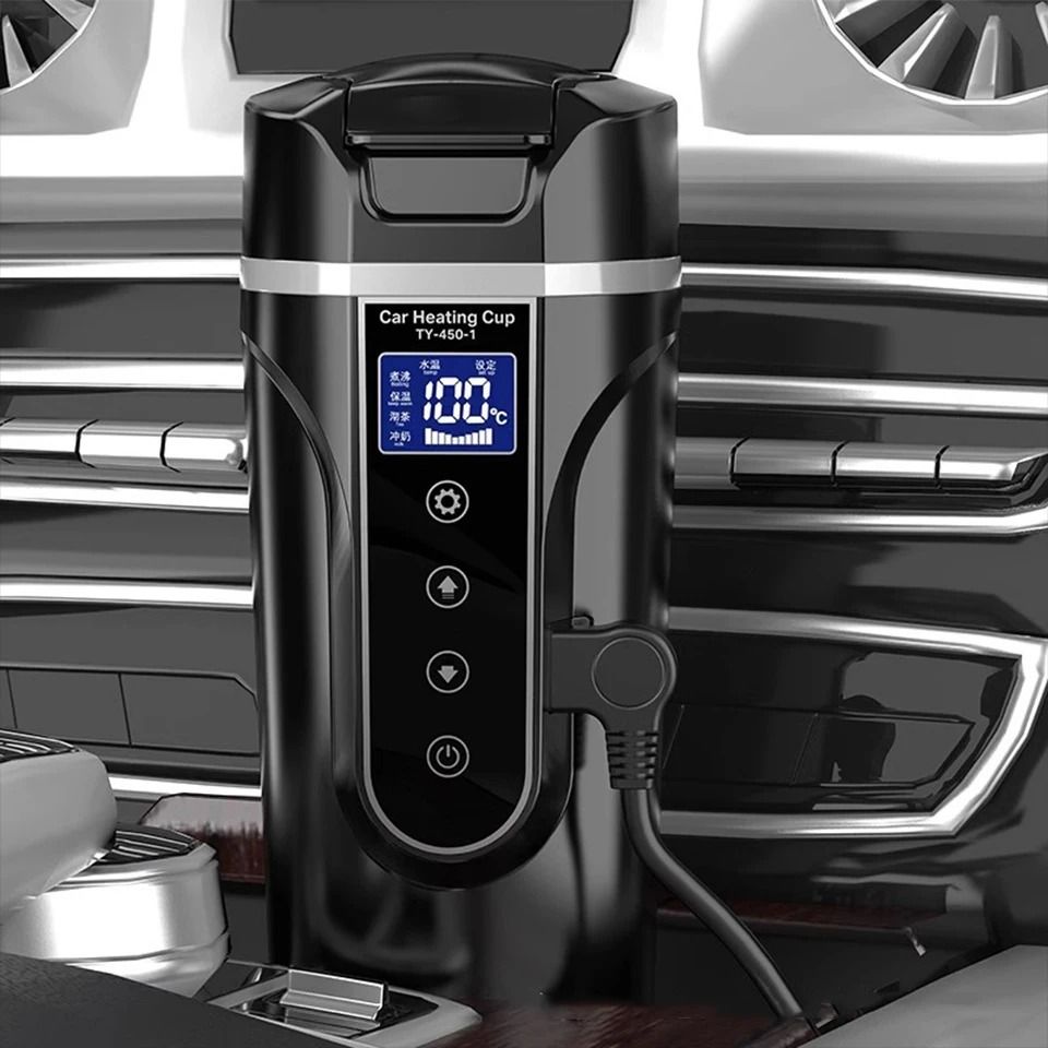Smart Travel Thermos Cup With Adjustable Temperature 1