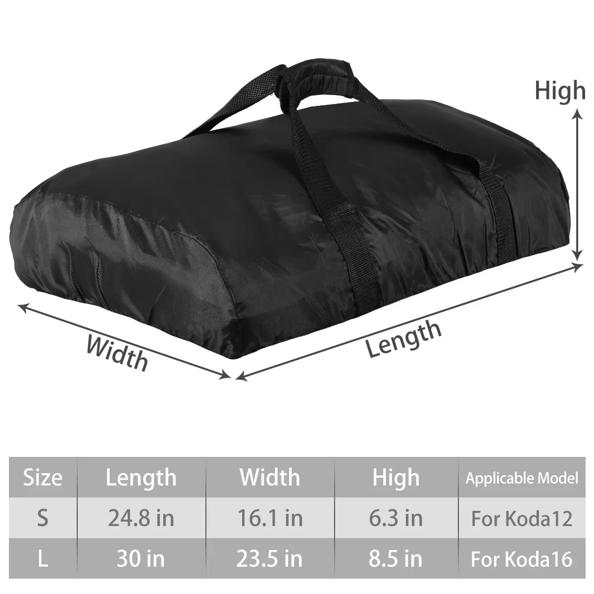ThermoShield 420D Pizza Oven Cover  Weatherproof Ooni Koda Protection 4