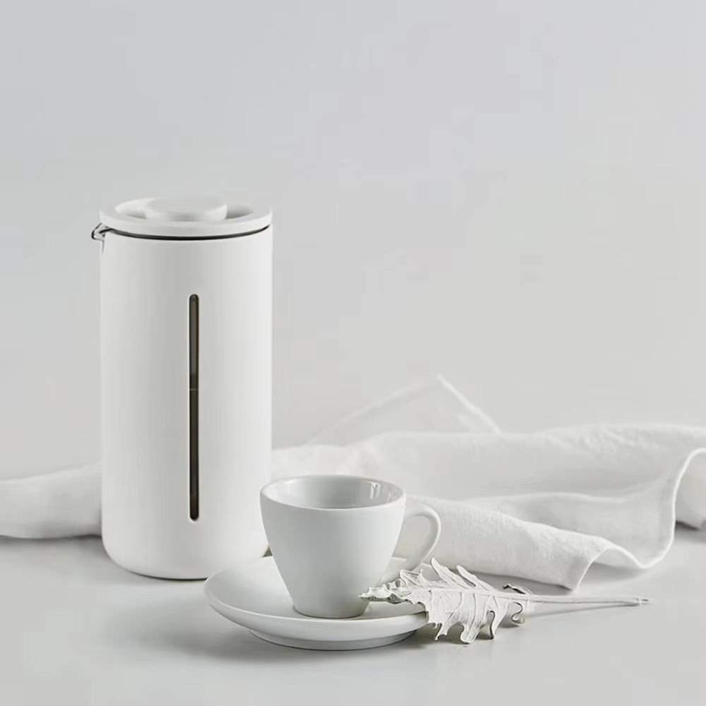 TIMEMORE French Press Coffee Maker  450ml HeatResistant Glass With Stainless Steel Filter For Coffe 5