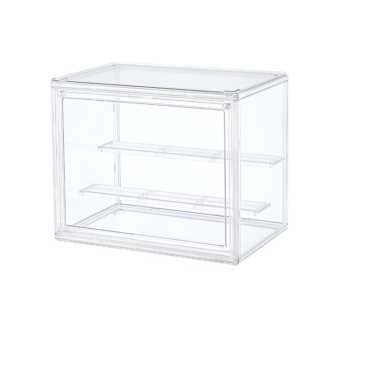 Plastic Dustproof Storage Bins Figures Display Clear Display Box Stackable Collectibles Storage Cos 5