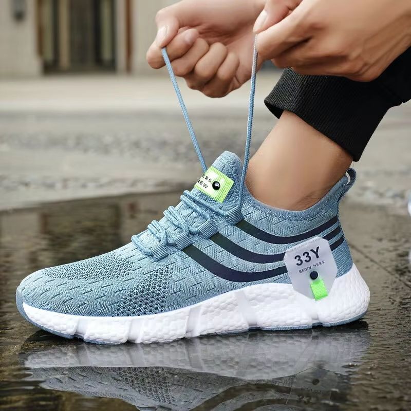 Mens Breathable Lightweight Running Shoes  Casual Sport Sneakers For Walking Jogging  Outdoor Train 7