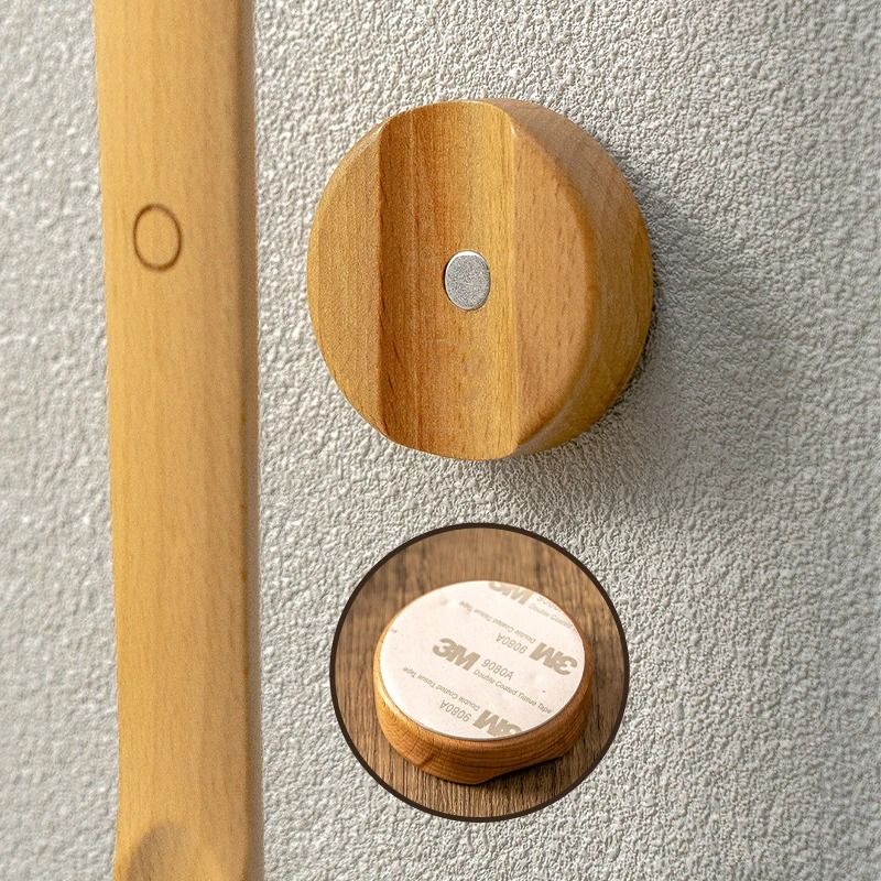 Premium Wooden Long Handle Magnetic Shoehorn 5