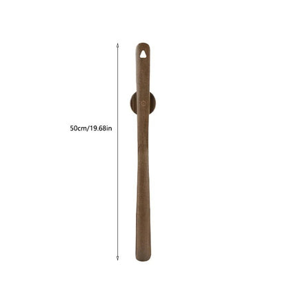 Premium Wooden Long Handle Magnetic Shoehorn 6
