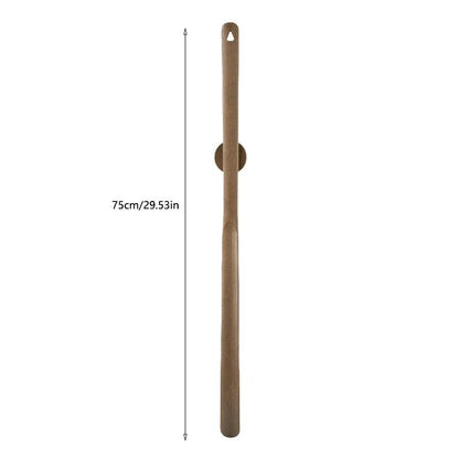 Premium Wooden Long Handle Magnetic Shoehorn 7